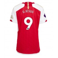 Zenski Nogometni Dres Arsenal Gabriel Jesus #9 Domaci 2023-24 Kratak Rukav